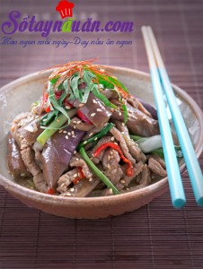 Món ngon cuối tuần, Hướng dẫn cách làm cà tím xào thịt bò ngon ngọt