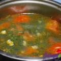 Canh thịt nạc nấu cùng củ cải trắng, Canh hến nấu chua 3