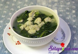 Món ăn Việt Nam, Canh mồng tơi nấu ngao