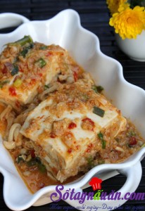 Món ngon cuối tuần, Đậu phụ hấp tôm nấm