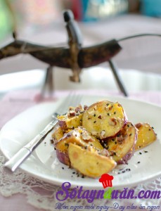 Món ngon cuối tuần, Khoai lang chiên tẩm vừng
