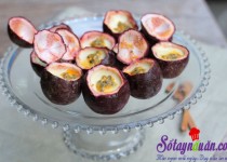 Mousse chanh dây