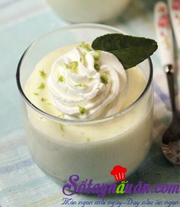 Bánh mousse, Mousse chanh xanh