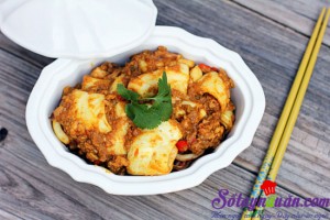 Món nhậu, Mực ống xào cà ri