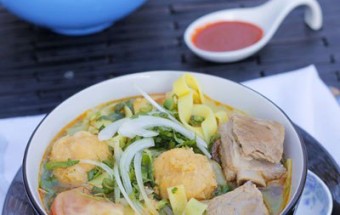 Nấu ăn món ngon mỗi ngày với Tôm khô, Mỳ chả cá sườn non