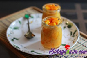 Khai vị tráng miệng, Pudding xoài thơm mát