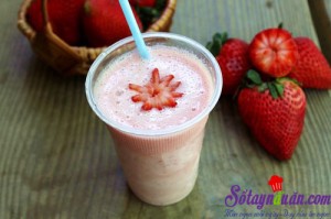 Đồ uống, Sinh tố dâu tây