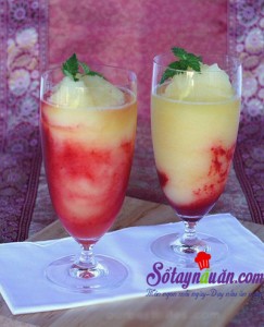 Đồ uống, Sinh tố quả mâm xôi