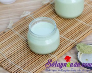 Đồ uống, Sữa chua trà xanh