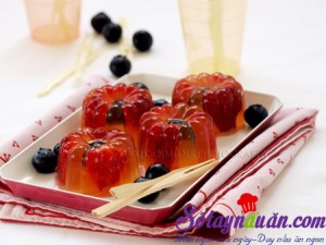 Khai vị tráng miệng, Thạch trái cây ngon miệng