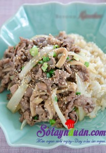 Món ăn Việt Nam, Thịt bò sốt chua ngọt