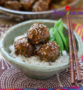 Món ngon cuối tuần, Thịt bò viên sốt xì dầu