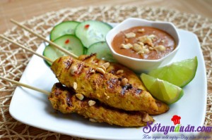Món ngon cuối tuần, Thịt gà xiên nướng