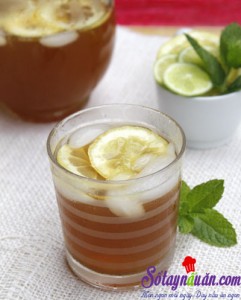 Đồ uống, Hướng dẫn cách làm trà chanh tại nhà giải nhiệt vào mùa hè