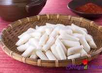 Bánh gạo Tteokbokki tự làm