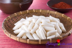 Khai vị tráng miệng, Bánh gạo Tteokbokki tự làm