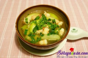 Món ăn Việt Nam, Canh bí nấu tôm
