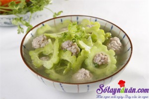 Món ăn Việt Nam, Canh khổ qua nấu thịt