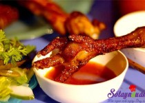 Chân gà nướng nhanh gọn