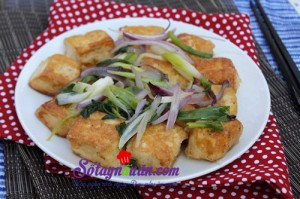 Món rang, Đậu phụ rang muối