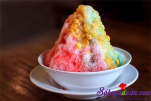 Món chè, Ice kachang chè đá bào Singapore