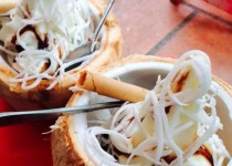 Kem dừa mát lạnh
