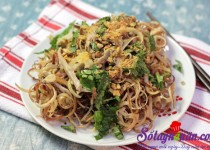 Nộm hoa chuối thịt gà