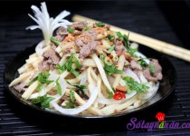 Nộm măng tươi thịt bò