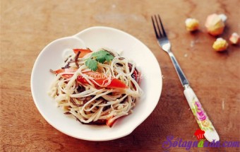 Món salad, Salad nấm kim châm