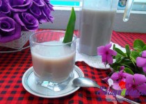 Sữa đậu đỏ thơm lừng