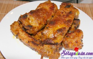 Món nhậu, Sườn nướng chao sa tế