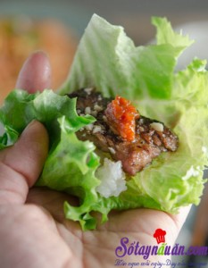 Món ngon cuối tuần, Sườn nướng Hàn Quốc