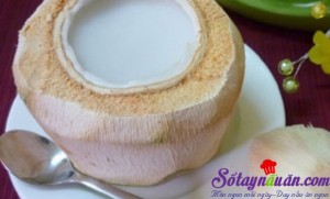 Khai vị tráng miệng, Thạch dừa rau câu 1