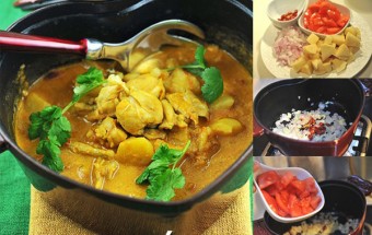 Nấu ăn món ngon mỗi ngày với Ớt khô, Cà ri ếch mềm ngon