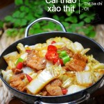 , Cải thảo xào thịt