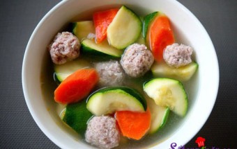 Nấu ăn món ngon mỗi ngày với Tôm khô, Canh bí tôm thịt