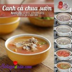 , Hướng dẫn cách làm món xương sườn nấu canh chua siêu ngon