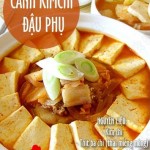 , Canh kim chi đậu phụ