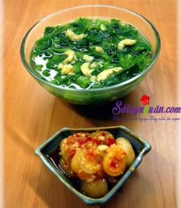 Món ngon cuối tuần, Hướng dẫn cách nấu canh mồng tơi nấu tôm khô