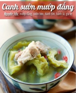 Món ngon cuối tuần, Canh sườn mướp đắng