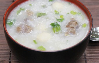 Nấu ăn món ngon mỗi ngày với Hạt sen, Cháo bắp bò hạt sen