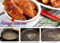 Gà áp chảo đường phèn