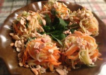 Gỏi xoài xanh mực khô