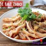 , Gỏi tai heo chua ngọt