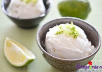 Kem chanh dừa mát lạnh