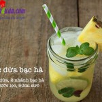 , Nước dứa bạc hà