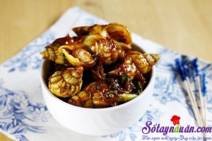 Món ăn Việt Nam, Ốc hương xào me