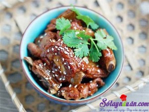 Món ngon cuối tuần, Sườn rim mặn ngọt