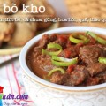 Canh thịt bò nấu cà chua giàu dinh dưỡng, Thịt bò kho thơm phức