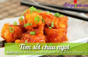 Món ngon cuối tuần, Tôm sốt chua ngọt
